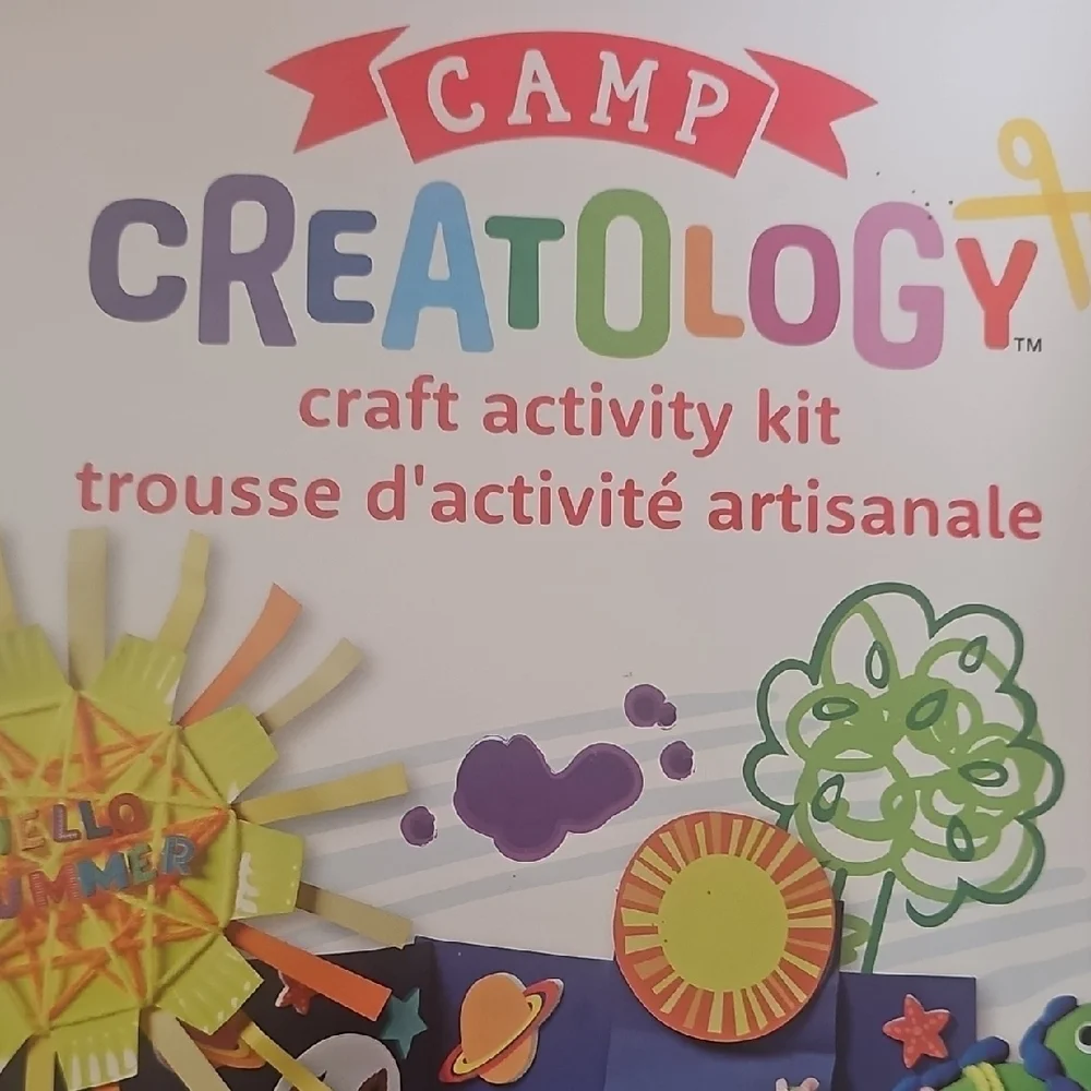 Creatology NWT Camp Craft Activity Kit - Multicolor Fun 6 & Up NEW